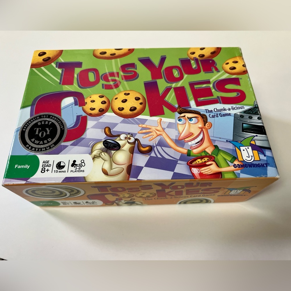 Gamewright Toss Your Cookies Card Game - Colorful Fun